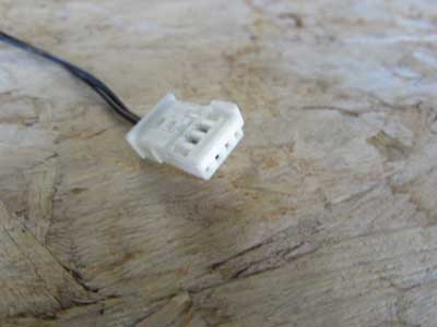 BMW 4 Pin White Connector w/ Pigtail 2 Wire 83772362